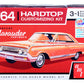 Skill 2 Model Kit 1964 Mercury Marauder Fastback 3-In-1 Kit 1/25 Scale Model By Amt