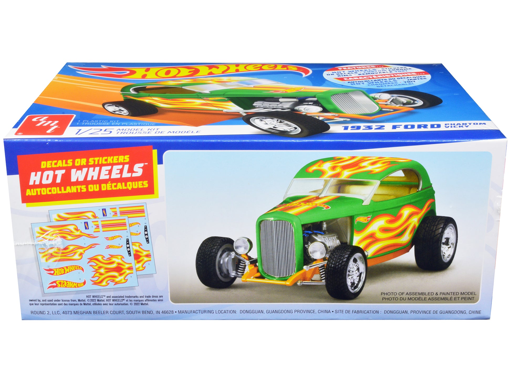 Skill 2 Model Kit 1932 Ford Phantom Vicky ''Hot Wheels'' 1/25 Scale Model By Amt
