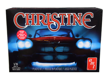 Skill 2 Model Kit 1958 Plymouth Fury ''Christine'' (1983) Movie 1/25 Scale Model By Amt