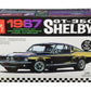 Skill 2 Model Kit 1967 Ford Mustang Shelby Gt350 Black 1/25 Scale Model By Amt