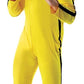 Martial Artist/ Bruce Lee Mens Costume Jumpsuit - X-Large