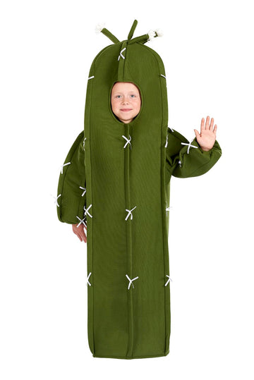 Cactus Costume For Kids | One-Piece Kids Costume | One Size Fits Up To Size 10