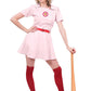 Rockford Peaches Women'S Costume Baseball Uniform - Small