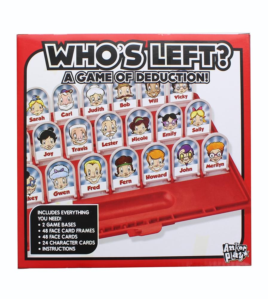 Anker Play Who'S Left? Deduction Game