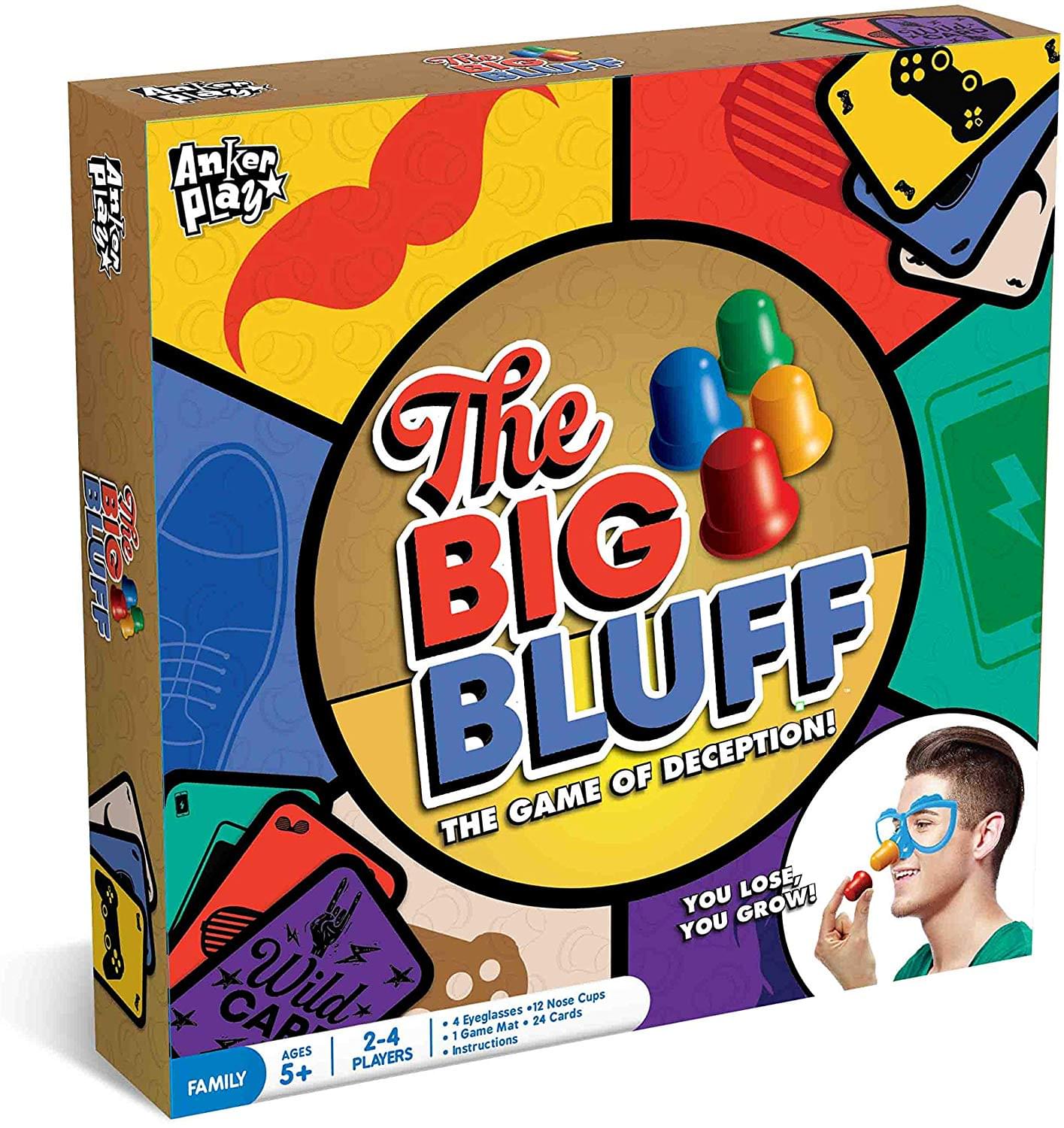The Big Bluff Game Of Deception | 4+ Players