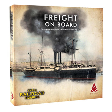 Archona Games: Small Railroad Empires: Freight On Board - Mini Expansion, Transportation Board Game, Set In The 19Th Century, Ages 13+, 1-5 Players