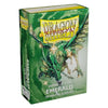 Dragon Shield - Sleeves: Dragon Shield Matte Japanese Emerald 60 Ct - Japanese Size Card Sleeves - Yu-Gi-Oh! Card Sleeves Smooth