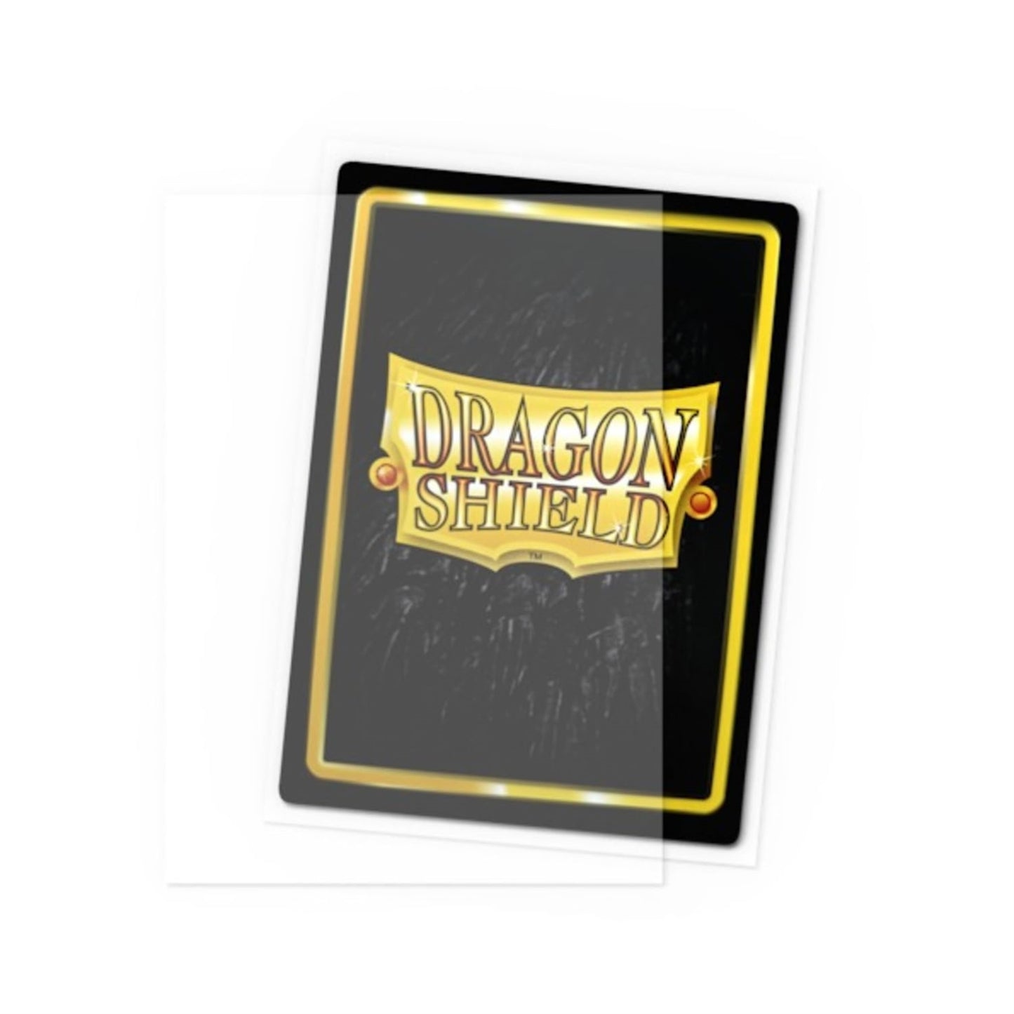 Dragon Shield Sleeves – Matte Nonglare Clear V2 100 Ct – Card Sleeves - Smooth & Tough - Compatible With Pokémon, Magic The Gathering Cards & Digimon Mtg Tcg Ocg & Hockey Cards
