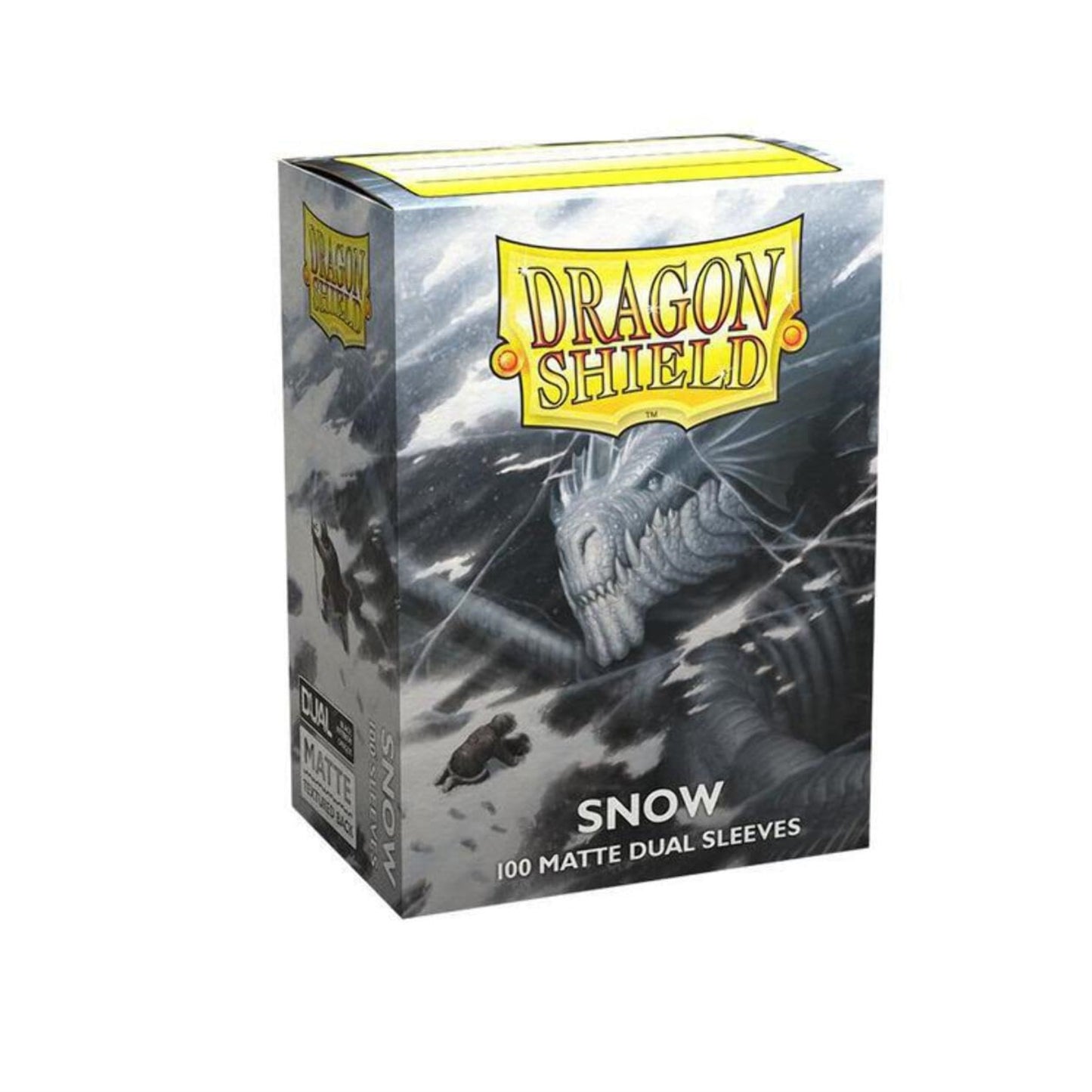 Dragon Shield | Matte Dual Standard Size Card Sleeves | 100 Ct - Smooth & Tough Premium Tcg Sleeves - Compatible With Pokemon, Flesh & Blood, One Piece & Magic The Gathering | Might