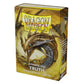Dragon Shield Dual Sleeves - Matte Truth (Gold) 60 Ct - Japanese Size Card Sleeves - Smooth & Tough - Compatible With Yu-Gi-Oh!,