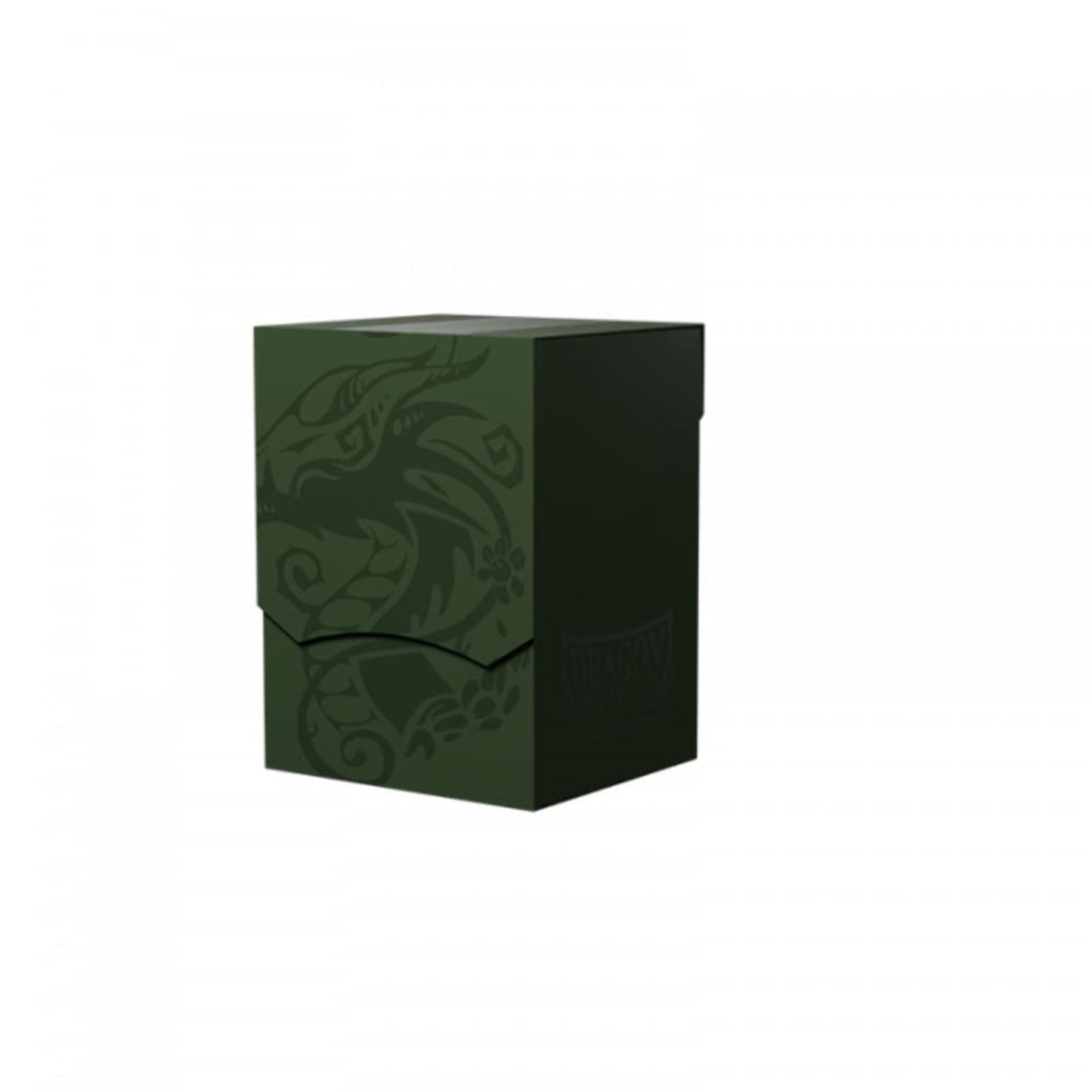 Dragon Shield Card Deck Box - Deck Shell: Forest Green/Black - Durable And Sturdy Tcg, Ocg Card Storage - Compatible With Pokemo