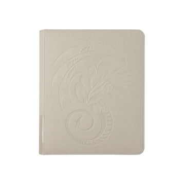 Arcane Tinmen Dragon Shield Card Binder – Card Codex Zipster Regular: Ashen White – 360Ct – Card Games - Compatible With Pokemon, Yugioh, Magic The Gathering, Mtg Tcg Ocg & Hockey Cards