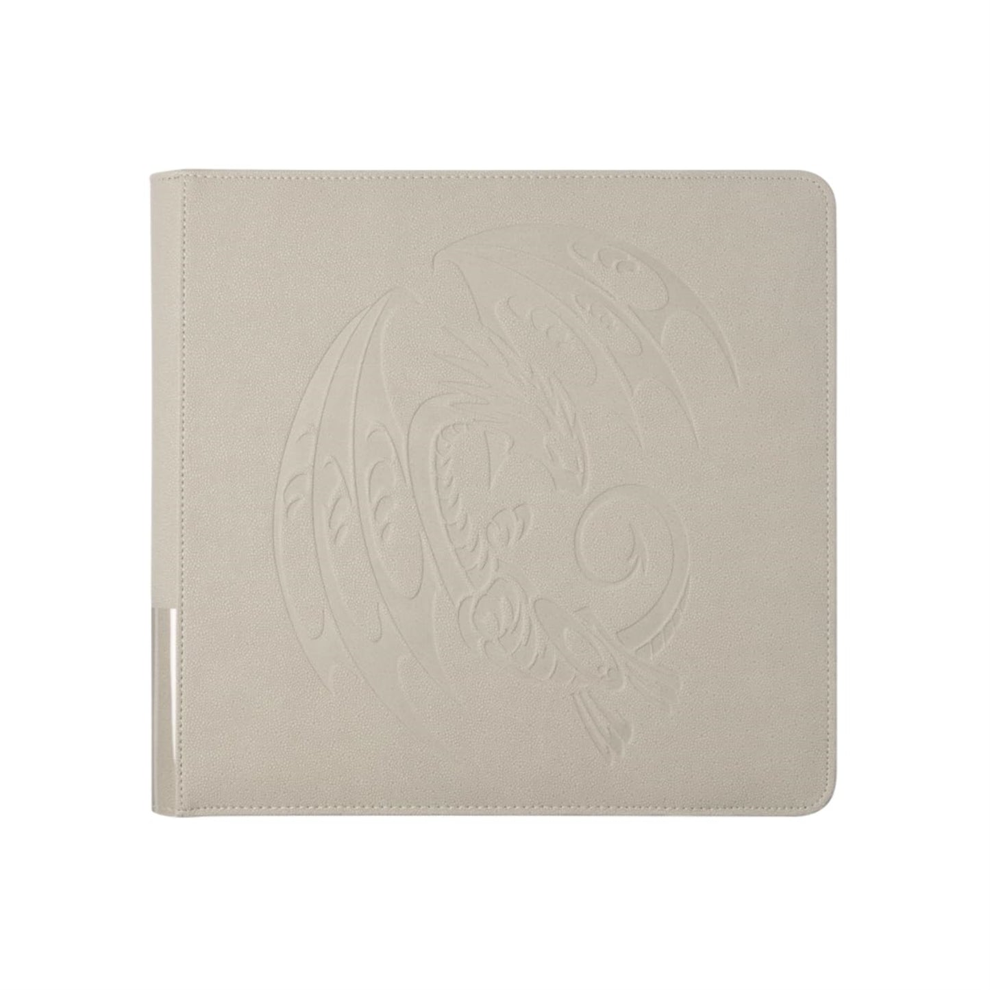 Dragon Shield Card Codex - Card Codex Portfolio 576: Ashen White - Mtg Card Sleeves Are Smooth & Tough - Compatible With Pokemon