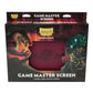Dragon Shield Rpg: Game Master Screen - Blood Red - Durable And Sturdy Game Master Screen - Compatible With Board Games, D&D Dnd