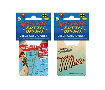 Dc Comics Bombshells Mera Cover Credit Card Bottle Opener