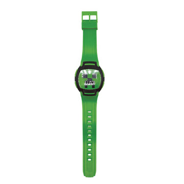 Minecraft Creeper Kids Lcd Watch With Flashing Led Lights