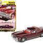 1975 Cadillac Eldorado Cerise Firemist Red Metallic With Maroon (Partial) Vinyl Top With White Interior ''Luxury Cruisers'' Limi
