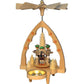Alexander Taron Decorative Bavarians Pyramid - 7" H, Wood, Multicolor, Model 16375
