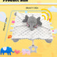 Newborn Baby Plush Stuffed Toys Cute Animal Blanket Comforter Bunny Elephant Soothe Appease Sleeping Towel Baby Gift
