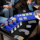 Card Storage Box, Holds 2400+ Single Sleeved Cards, Includes 4 Card Stoppers and 24 Card Dividers, Suitable for TCG Trading Card