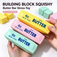 Fidget Sensory Crunch Ball Simulation Butter Bar Sound Control Vent Toy Creative Stress Relief Pinch Toy Anxiety Relief Sensory Fidget Toy Novelty Birthday Gift Choice Daily Surprise Goodies Party Favors for Kids Adults