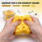High Quality Simulation Cheese Building Block Squeeze Toy Slow Rising Stress Relief Sensory Fidget Toy for Kids Friends Students Christmas Halloween Party Birthday Gift Goodies