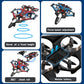 ZNLYRION Drone YL86 Fighter Shape With Screen Remote 480P Camera Fixed Height Hover Cool LED Light 360 Stunt Roll RC Quadcopter