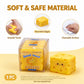 High Quality Simulation Cheese Building Block Squeeze Toy Slow Rising Stress Relief Sensory Fidget Toy for Kids Friends Students Christmas Halloween Party Birthday Gift Goodies