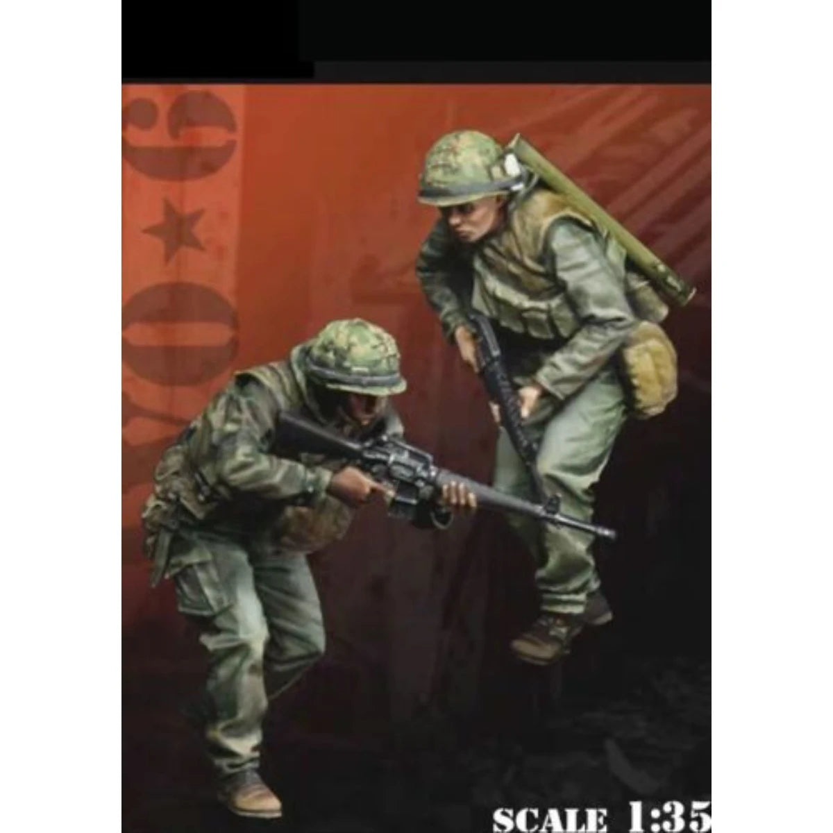 1/35 resin model GK Military theme - US Army unassembled and unpainted kit for the Vietnam War