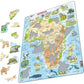 Africa Map 63 Piece Tray Jigsaw Puzzle Larsen