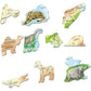 Africa Map 63 Piece Tray Jigsaw Puzzle Larsen