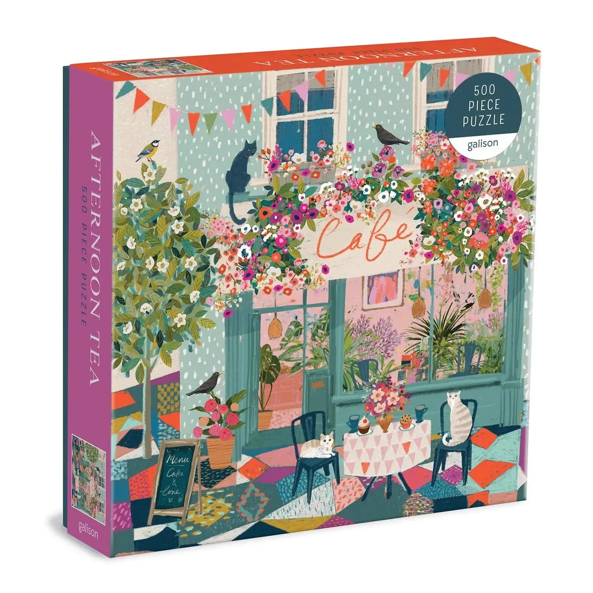 Afternoon Tea 500 Piece Jigsaw Puzzle Galison