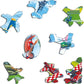 Airplane Show 64 Piece Tray Jigsaw Puzzle Larsen