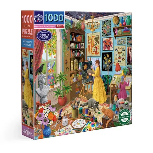 Alchemist's Art Studio 1000 Piece Jigsaw Puzzle eeBoo