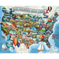 All American Attractions 1000 Piece Jigsaw Puzzle Springbok