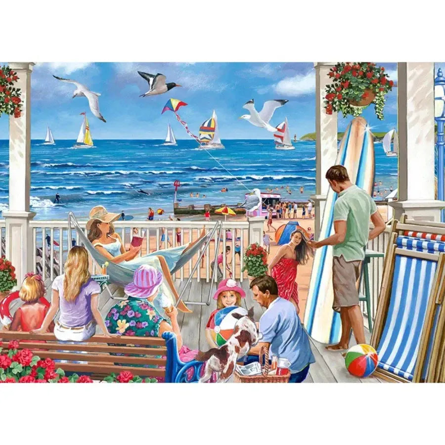 All on Deck 1000 Piece Jigsaw Puzzle HOP