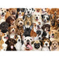 All the Dogs 500 Piece Jigsaw Puzzle Peter Pauper