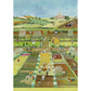 Allotments by Judy Joel 500 Piece Jigsaw Puzzle Flame Tree