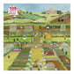 Allotments by Judy Joel 500 Piece Jigsaw Puzzle Flame Tree