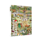 Alphabet Garden by Gale Pitt 1000 Piece Jigsaw Puzzle Pomegranate