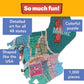 American Road Trip 1000 Piece Shaped Jigsaw Puzzle TDC