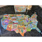 American Road Trip 1000 Piece Shaped Jigsaw Puzzle TDC