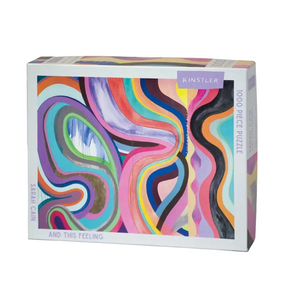 And This Feeling by Sarah Cain 1000 Piece Jigsaw Puzzle Kinstler