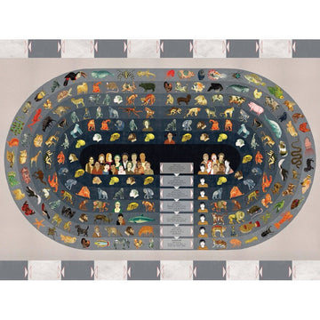 Animal Kingdom 1000 Piece Jigsaw Puzzle NYPC