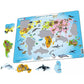 Animals of the World 28 Piece Tray Jigsaw Puzzle Larsen
