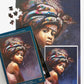 Ankara & Beauty 500 Piece Premium Jigsaw Puzzle Art & Fable