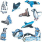 Antarctica Animals 66 Piece Tray Jigsaw Puzzle Larsen