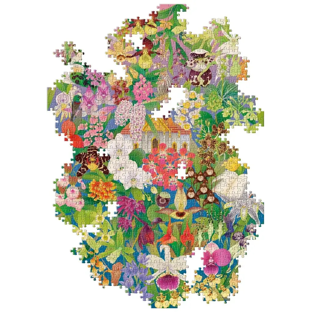 Around the World in 50 Orchids 1000 Piece Jigsaw Puzzle Laurence King