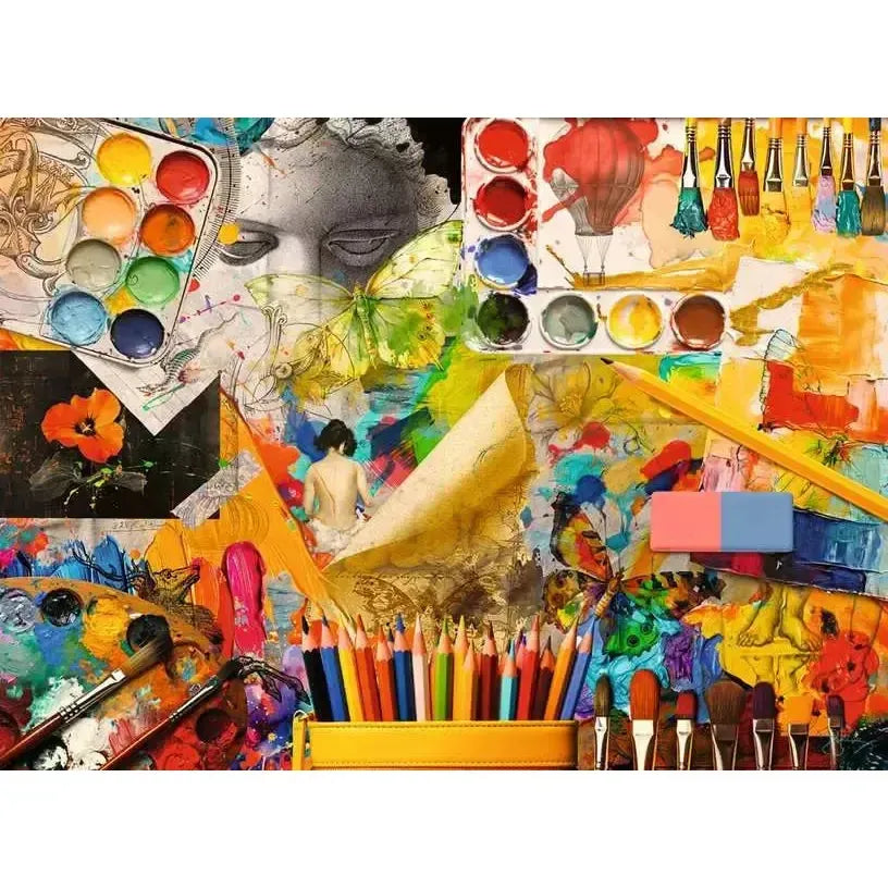 Art Studio 500 Piece Jigsaw Puzzle Ravensburger