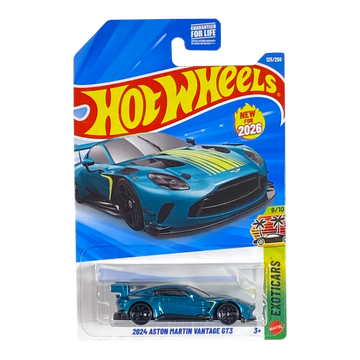 Hot Wheels 2024 Aston Martin Vantage GT3 | Exoticars Series 9/10